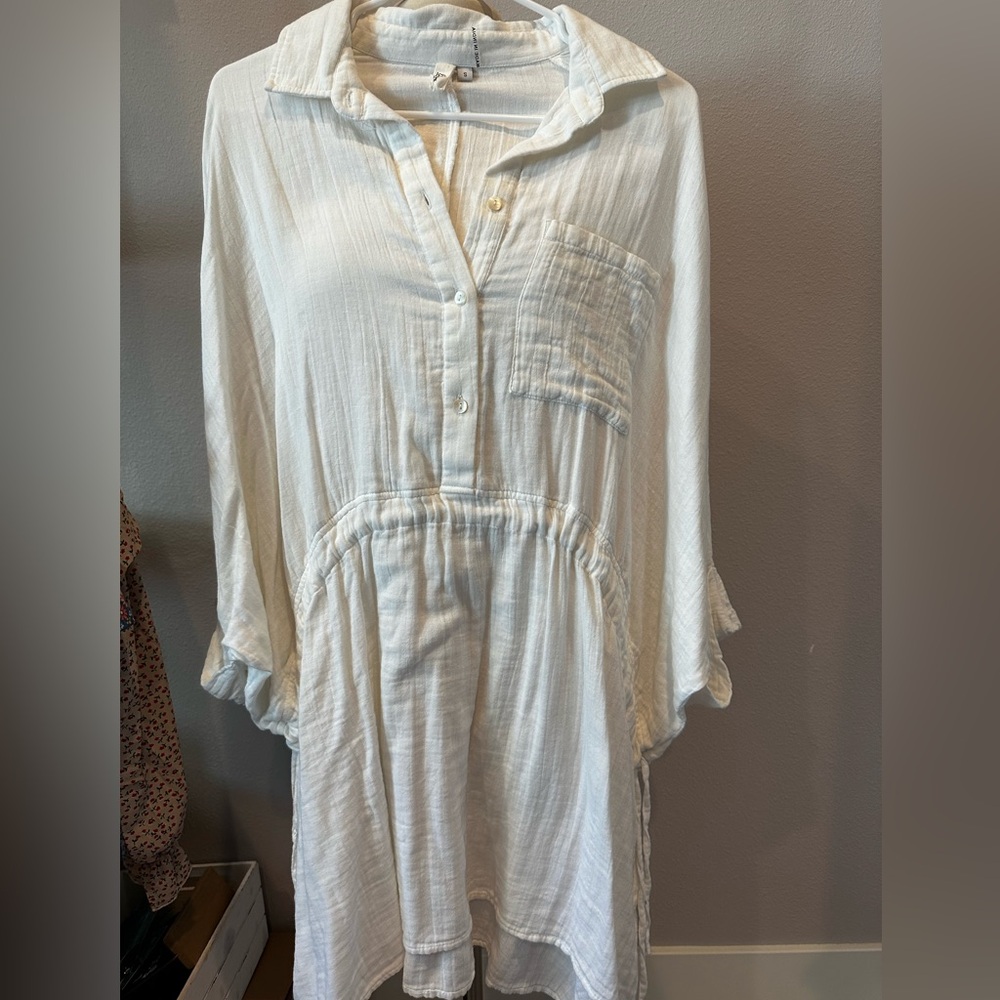 Elan cotton/gauze dress